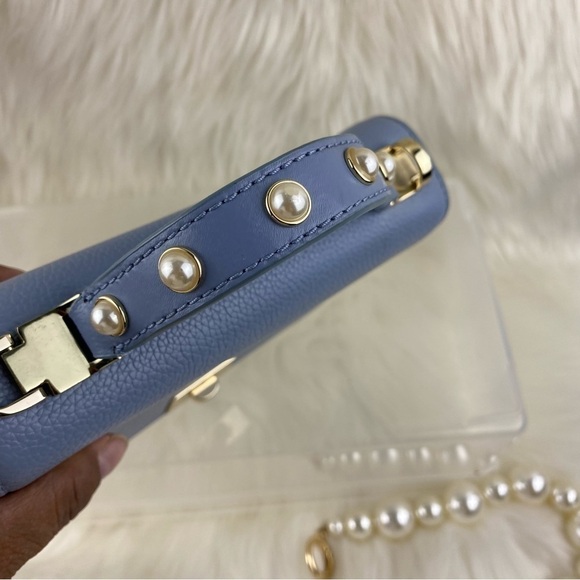 KATE SPADE CLOUD COVER MAISIE PEARLE CROSSBODY BAG - Picture 13 of 14